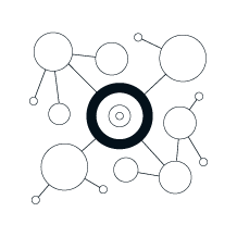 Picto de l'offre accompagnement au développement de nouvelles offres réprésentant des connexions